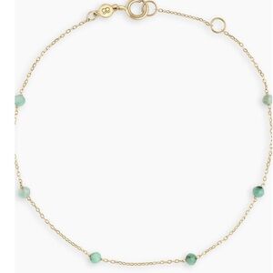 Gorjana Green Beaded Bracelet